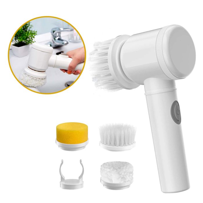 COMBO LIMPIEZA (CEPILLO ELECTRICO 3 CABEZAS + ESPUMANTE MULTI USOS)